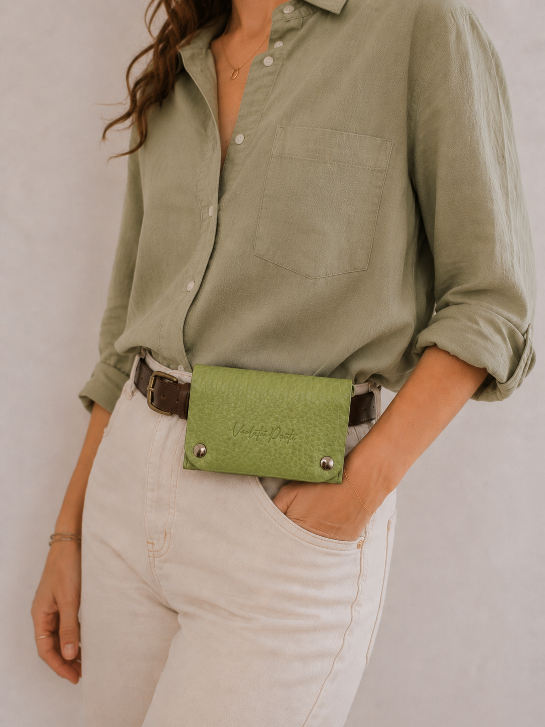 POCKET VERDE PARA BOMBA DE INSULINA - VIOLETA PORTÉ